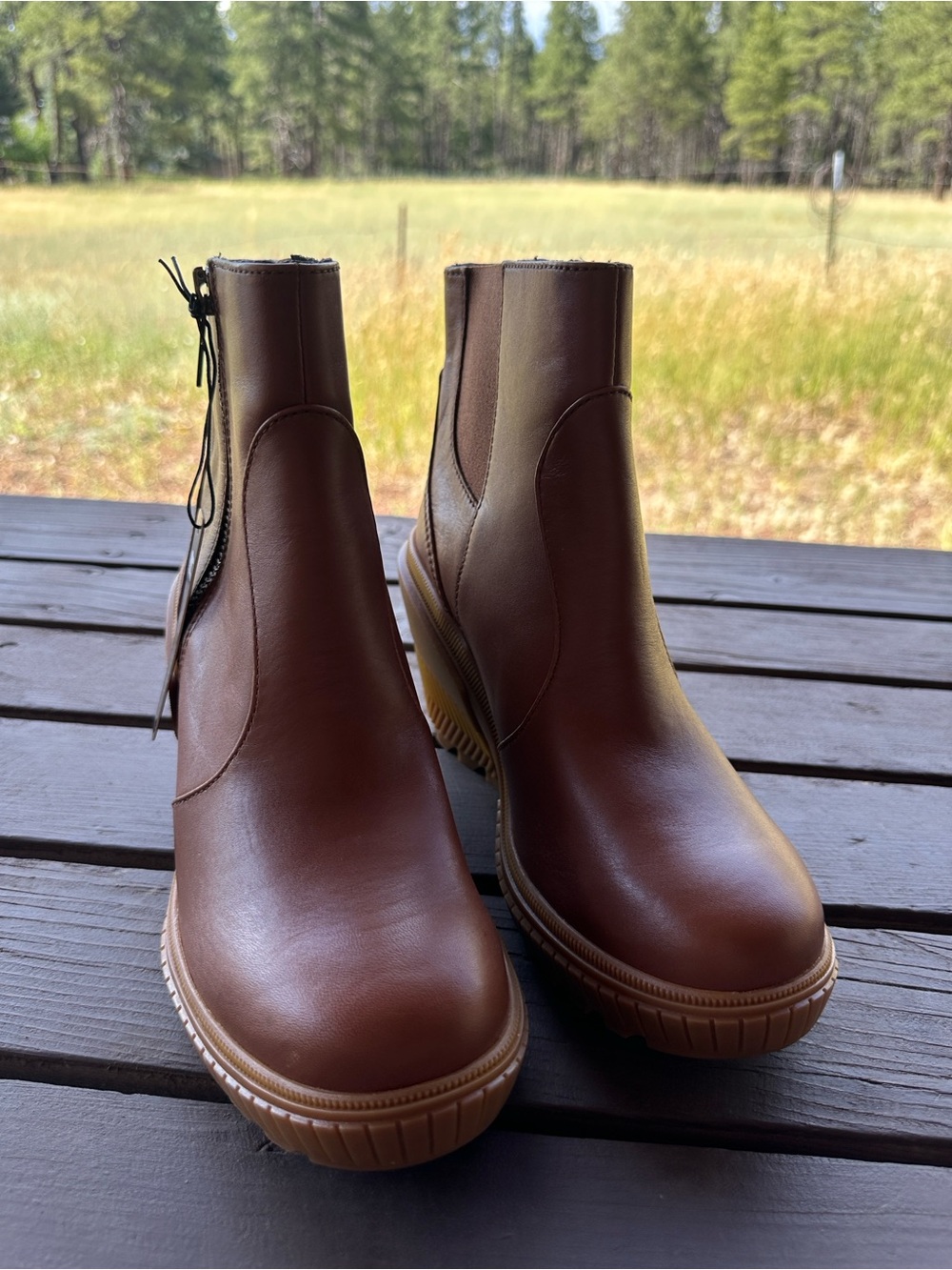 SOREL Ona Ave™ Zip Wedge Booties NWT - Picture 9 of 13